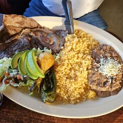 Taqueria Mi Lindo Apatzingan - Carne asada combo plate