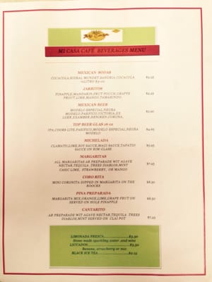 Menu photo 7 Mi Casa Cafe San Rafael, CA