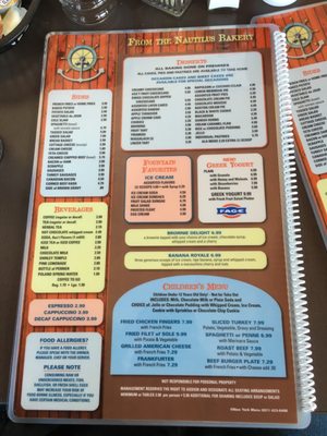 Menu photo 2 Nautilus Diner Lutherville Timonium, MD Menu photo 2 Nautilus Diner Lutherville Timonium, MD