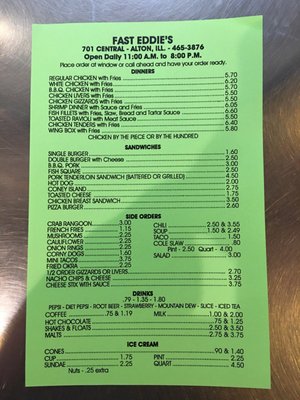 Menu photo 7 Fast Eddies Fried Chicken Alton, IL Menu photo 7 Fast Eddies Fried Chicken Alton, IL