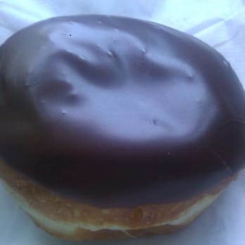 Spudnuts Donuts - Custard Filled Chocolate donut was a bit small, but good. - Donuts Near Me - Northridge, California