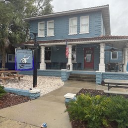 Exterior outside entrance of Unrefined Brewing - Tarpon Springs, Florida Exterior outside entrance of Unrefined Brewing - Tarpon Springs, Florida