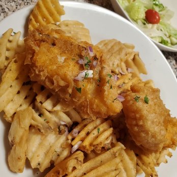 The Mod Olive - Crispy fresh and perfect portions fish n chips - New American Near Me - Suffolk, Virginia