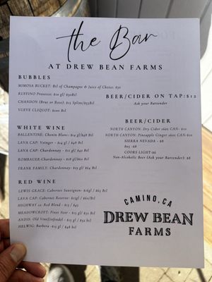 Menu photo 3 Drew Bean Farms Camino, CA Menu photo 3 Drew Bean Farms Camino, CA