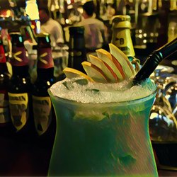 King's Belly - Virgin Pear Daiquiri: Korean Pear Juice & Elder Flower Syrup