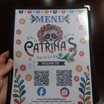 Catrina’s Bar and Grill - Menu, 1 - Mexican Near Me - Cleveland, Tennessee Catrina’s Bar and Grill - Menu, 1 - Mexican Near Me - Cleveland, Tennessee