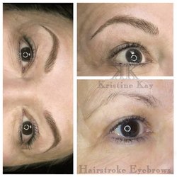 Kristine Kay Skincare - Digital Microblading: Hairstroke Eyebrows Permanent Makeup