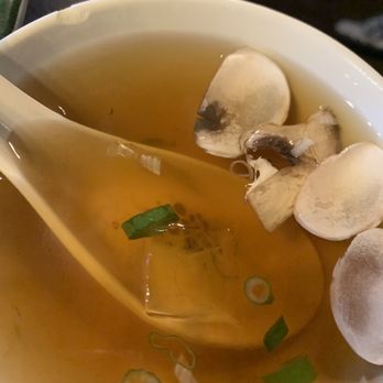 Iron Chef Steakhouse - Chicken broth- based soup course - Steakhouses Near Me - Marion, Ohio Iron Chef Steakhouse - Chicken broth- based soup course - Steakhouses Near Me - Marion, Ohio