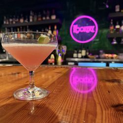 The cosmopolitan drink at the Rookery.