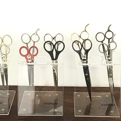 Park City Barber Shop at Deer Valley Plaza - Vintage Hand Crafted Shears from Germany and Japan