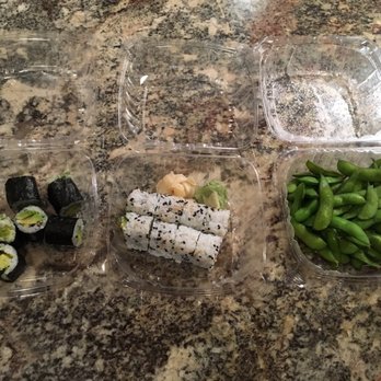 Misaki - avocado and california maki rolls, edamame - Sushi Bars Near Me - South Bethany, Delaware