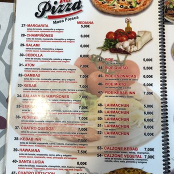 Kebab Inn - Menu 7 - Turkish Near Me - Barcelona, B