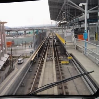 SkyTrain - Peering out back window to Richmond leaving Bridgehouse Station - Trains Near Me - Burnaby, British Columbia SkyTrain - Peering out back window to Richmond leaving Bridgehouse Station - Trains Near Me - Burnaby, British Columbia