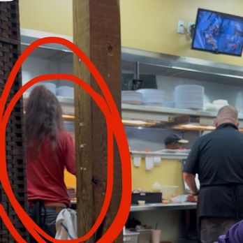 Ruby Sunshine Charlotte Southend - Stop touching your hair and food on plates before serving it! Wash your hands! - Breakfast & Brunch Near Me - Charlotte, North Carolina