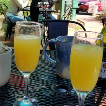 Cravings - Bottle of mimosas and a Mexican cappucino - Breakfast & Brunch Near Me - Chester, California