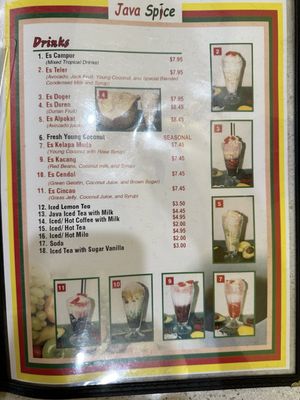 Menu photo 8 Java Spice Rowland Heights, CA
