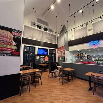 Bronx Sandwich - Indoor Seating Area - Sandwiches Near Me - Tustin, California