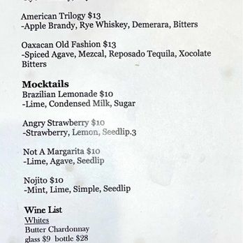 Cora at Roseburg Square - Cocktail menu 2/2 - Cocktail Bars Near Me - Modesto, California Cora at Roseburg Square - Cocktail menu 2/2 - Cocktail Bars Near Me - Modesto, California