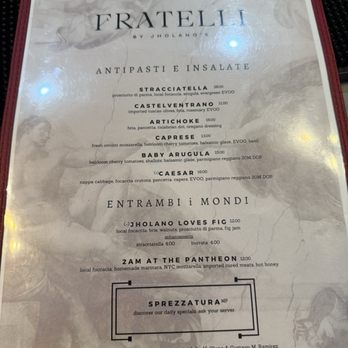 Fratelli By Jholano's - Italian Near Me - Kendall, Florida