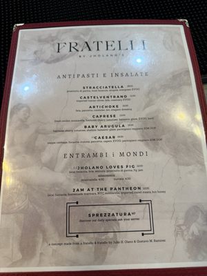 Menu photo 8 Fratelli By Jholano's Kendall, FL Menu photo 8 Fratelli By Jholano's Kendall, FL