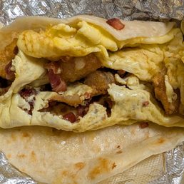 Potato, Bacon, and Egg Taco Potato, Bacon, and Egg Taco