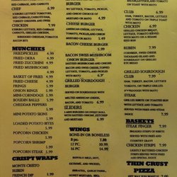 Johns Place - Johns place menu!