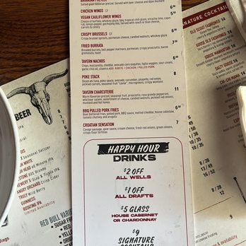 Wild Goose Tavern - Happy Hour menu Feb 2024 - New American Near Me - Costa Mesa, California