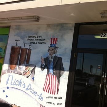 Nick's Drive-In - Greeting from Nick's - Greek Near Me - Chicago, Illinois Nick's Drive-In - Greeting from Nick's - Greek Near Me - Chicago, Illinois