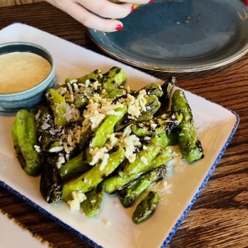 Moon Rabbit - Blistered shishitos - Vietnamese Near Me - Houston, Texas Moon Rabbit - Blistered shishitos - Vietnamese Near Me - Houston, Texas