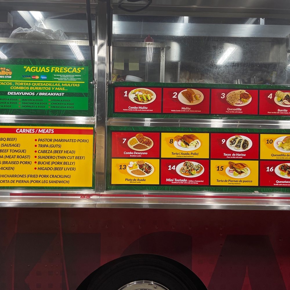 Truck menu Truck menu