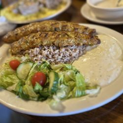 *مطعم القدس* Jerusalem Restaurant - Chicken kabob plate