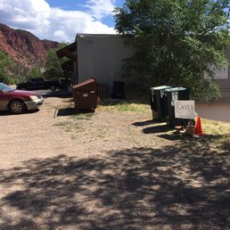 There's a Tiny sign to tell you "guest parking here" but you may miss it if a car is parked in front of it.