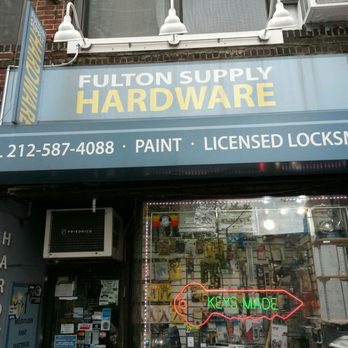 Fulton Supply & Hardware - Keys & Locksmiths Near Me - New York, New York
