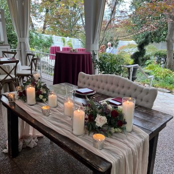 CJ's Off the Square - Our newlywed table - Venues & Event Spaces Near Me - Franklin, Tennessee