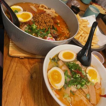 Nippon Cha - Spicy Miso Ramen and Spicy Miso Ramen (Double Volume) - Japanese Near Me - Bayside, New York