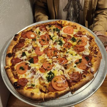 Engfer Pizza Works - Supreme P - Pizza Near Me - Santa Cruz, California Engfer Pizza Works - Supreme P - Pizza Near Me - Santa Cruz, California