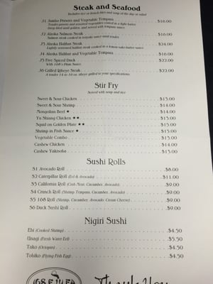 Menu photo 1 E Lu Fa Restaurant Wasilla, AK