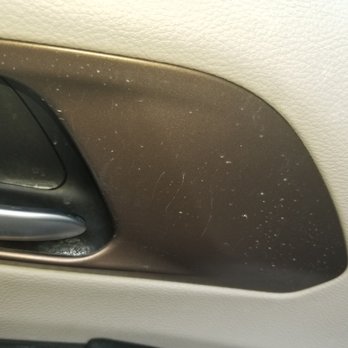 Dragonfly Detailing - Some kind of cleaning solution sprayed all over the inside doors and not wiped clean. - Auto Detailing Near Me - Canby, Oregon Dragonfly Detailing - Some kind of cleaning solution sprayed all over the inside doors and not wiped clean. - Auto Detailing Near Me - Canby, Oregon