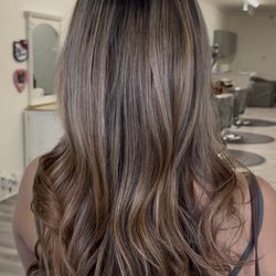 Brown balayage