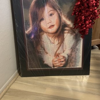 Hobby Lobby - Custom framed diamond painting - Hobby Shops Near Me - Rancho Cucamonga, California