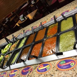 El Taco Tote - Awesome selection at the salsa bar.