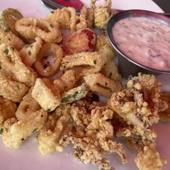 Burtons Grill & Bar - GF calamari - New American Near Me - Charlottesville, Virginia