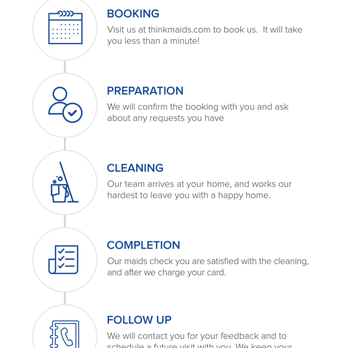 Think Maids - How to book Think Maids for a cleaning! - Home Cleaning Near Me - Washington, DC, District of Columbia