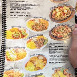 Don Chente Mexican & Seafood Restaurant - Menu as of January 2026