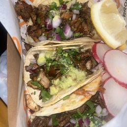 Carne asada tacos