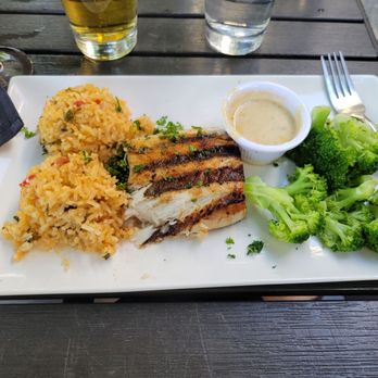 Harry's Restaurant - Mahi Mahi entrée - New American Near Me - Lakeland, Florida Harry's Restaurant - Mahi Mahi entrée - New American Near Me - Lakeland, Florida