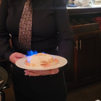 The Derby - Baked Alaska for the birthday girl - Steakhouses Near Me - Arcadia, California