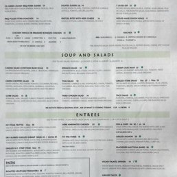 Menu -- one of several pages.