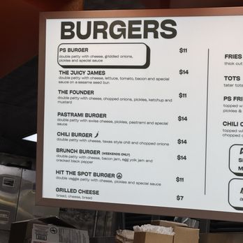 Proudly Serving - 2026 Menu and Prices - Burgers Near Me - Redondo Beach, California
