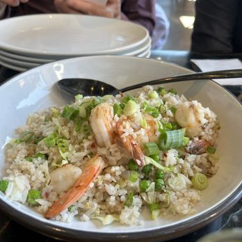 BLAKE Brewhouse & Distillery - Coconut Fried Rice w Prawns - Asian Fusion Near Me - Canmore, Alberta BLAKE Brewhouse & Distillery - Coconut Fried Rice w Prawns - Asian Fusion Near Me - Canmore, Alberta